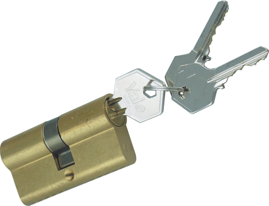 Yale Locks & Cylinders Cylinder “yale” Lock Cylinder Security Lock Hardware Premium Hardware for Door Cabinet Window Furniture and Interior Use